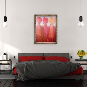 Tablou inramat - Lincoln Seligman - Bir Trio, 60 x 80 cm - Img 3