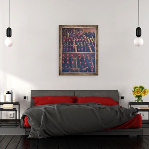 Tablou inramat - Lincoln Seligman - Cutii pivnita 1, 60 x 80 cm - Img 3