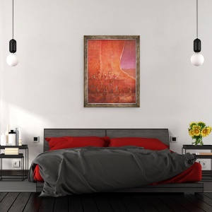 Tablou inramat - Lincoln Seligman - intrerupatoare de nave, 60 x 80 cm - Img 3