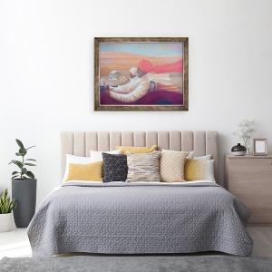 Tablou inramat - Lincoln Seligman - Maharaja I, 60 x 80 cm - Img 3