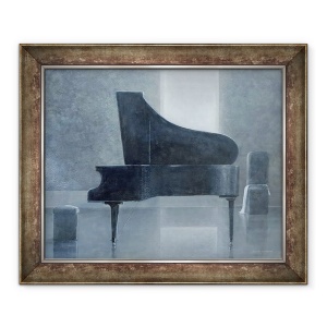 Tablou inramat - Lincoln Seligman - Pianul negru, 70 x 85 cm