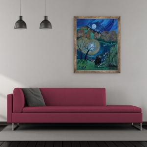Tablou inramat - Lisa Graa Jensen - Reflectii linistite, 70 x 85 cm - Img 2