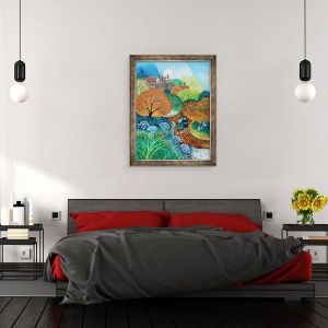 Tablou inramat - Lisa Graa Jensen - Septembrie Excursiere 2018, 60 x 80 cm - Img 3