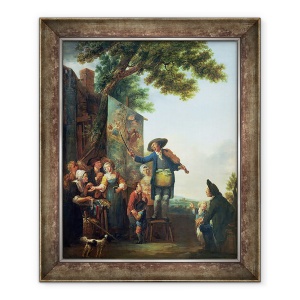Tablou inramat - Louis Joseph Watteau - Violonistul, 70 x 85 cm