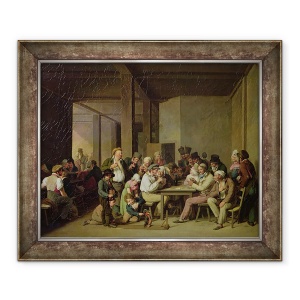 Tablou inramat - Louis Leopold Boilly - Inn Scene, 70 x 85 cm