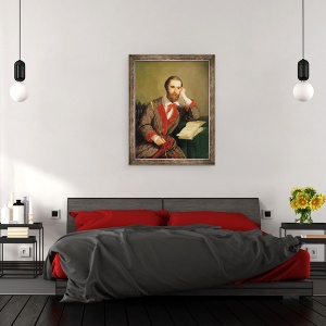 Tablou inramat - Louis Leopold Boilly - Portretul unui barbat, 60 x 80 cm - Img 3