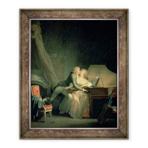 Tablou inramat - Louis Leopold Boilly - Preludiu, 70 x 85 cm