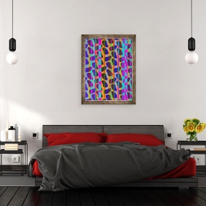 Tablou inramat - Louisa Hereford - Fasole, 60 x 80 cm - Img 3