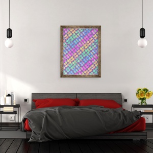 Tablou inramat - Louisa Hereford - Verificare punctata, 60 x 80 cm - Img 3