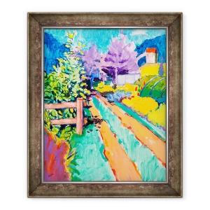 Tablou inramat - Marco Cazzulini - Spre Parcul Victoria, 70 x 85 cm