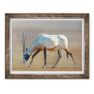 Tablou inramat - Mark Adlington - Arabian Oryx, 70 x 90 cm