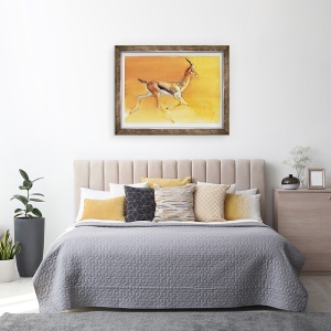 Tablou inramat - Mark Adlington - Gazela araba, 60 x 80 cm - Img 3