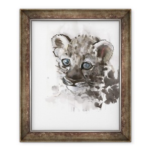 Tablou inramat - Mark Adlington - Ochi Albastri Arabian Leopard Cub, 50 x 60 cm