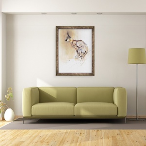 Tablou inramat - Mark Adlington - Seat Caracal, 60 x 80 cm - Img 3