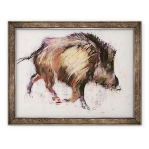Tablou inramat - Mark Adlington - Trotting mistret, 60 x 80 cm