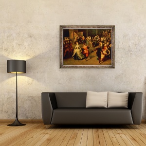 Tablou inramat - Martin Pepyn - Mingea, 70 x 90 cm - Img 2