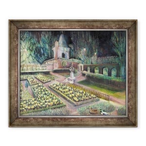 Tablou inramat - Mary Kuper - Gradina de flori, 50 x 60 cm