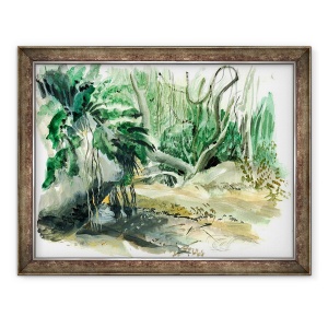 Tablou inramat - Mary Kuper - Tyrona, 70 x 90 cm