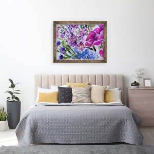 Tablou inramat - Mary Smith - Buchet de ziua mamei, 70 x 90 cm - Img 3