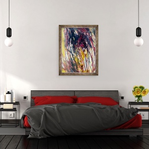 Tablou inramat - Mary Smith - Ploi tropicale, 60 x 80 cm - Img 3