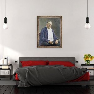 Tablou inramat - Max Liebermann - Baronul Alfred von Berger, 60 x 80 cm - Img 3