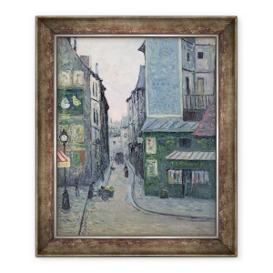 Tablou inramat - Maxime Emile Louis Maufra - Locul Saint Andre des Arts, Rue Suger, 50 x 60 cm