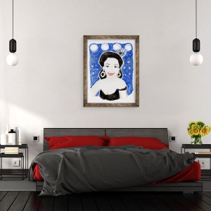 Tablou inramat - Megan Moore - Dita Von Teese, 70 x 90 cm - Img 3