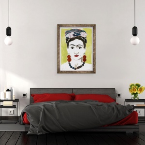 Tablou inramat - Megan Moore - Frida, 60 x 80 cm - Img 3