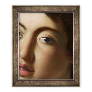 Tablou inramat - Michelangelo Merisi da Caravaggio - Jucatorul lauta, c.1595, 50 x 60 cm