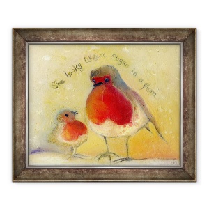 Tablou inramat - Nancy Moniz Charalambous - Mama si cu mine, 2012, 70 x 85 cm