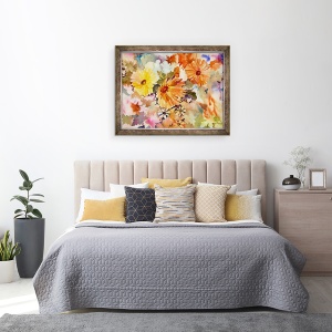 Tablou inramat - Neela Pushparaj - frumusetile glorius, 70 x 90 cm - Img 3