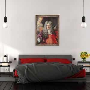 Tablou inramat - Nicolas de Largilliere - Portret De Charles Boucher dOrsay, 60 x 80 cm - Img 3