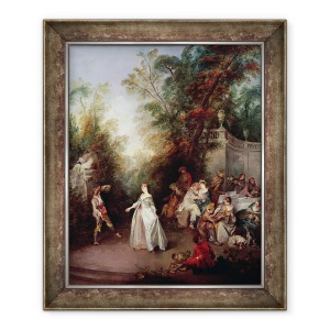 Tablou inramat - Nicolas Lancret - Un ospat, 50 x 60 cm