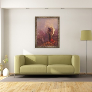 Tablou inramat - Odilon Redon - Visul, 70 x 90 cm - Img 2