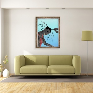 Tablou inramat - Osinachi - Agbomma, 60 x 80 cm - Img 2