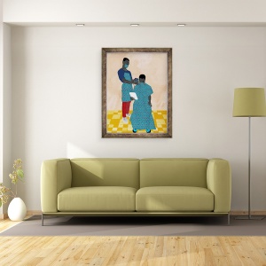Tablou inramat - Osinachi - increderea nu mai conteaza, 60 x 80 cm - Img 2