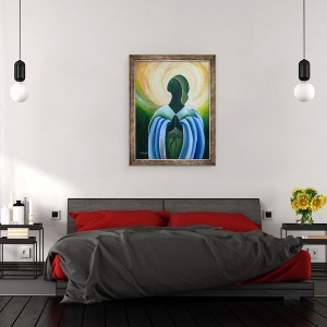Tablou inramat - Patricia Brintle - Harul divin, 60 x 80 cm - Img 3