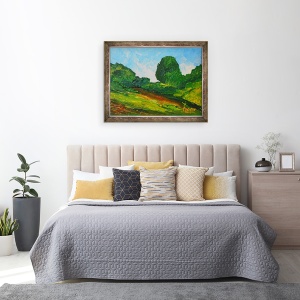 Tablou inramat - Patricia Brintle - Plaisance inconjuratoare, 70 x 90 cm - Img 3