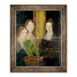 Tablou inramat - Patrick Branwell Bronte - Portretul Surorilor Bronte, 50 x 60 cm