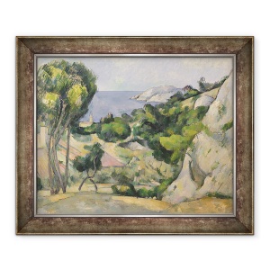 Tablou inramat - Paul Cezanne - LEstaque, 70 x 85 cm