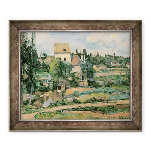 Tablou inramat - Paul Cezanne - Moulin de la Couleuvre la Pontoise, 50 x 60 cm