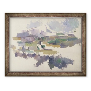 Tablou inramat - Paul Cezanne - Muntele Sainte-Victoire I, 70 x 90 cm