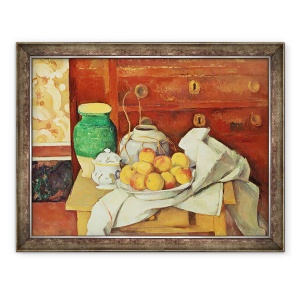 Tablou inramat - Paul Cezanne - Natura moarta cu un piept de sertare, 60 x 80 cm