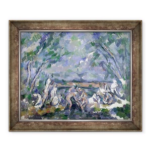 Tablou inramat - Paul Cezanne - Scaldatorii I, 70 x 85 cm