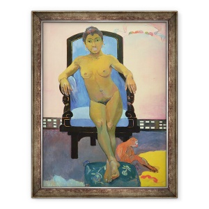 Tablou inramat - Paul Gauguin - Annah Javanezul, 70 x 90 cm