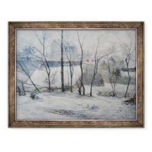 Tablou inramat - Paul Gauguin - Gradina sub zapada, 70 x 90 cm