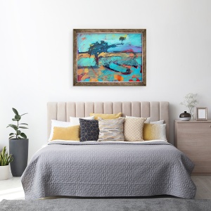 Tablou inramat - Paul Powis - Dealul Crookbarrow II, 70 x 90 cm - Img 3
