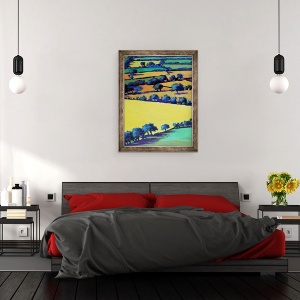 Tablou inramat - Paul Powis - Stejar alb aproape 1, 60 x 80 cm - Img 3