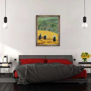 Tablou inramat - Paul Serusier - Recolta, 60 x 80 cm - Img 3