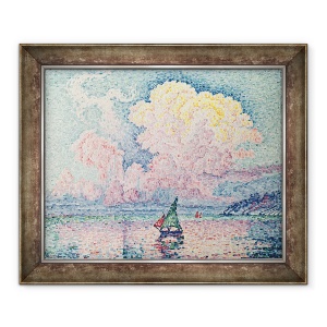 Tablou inramat - Paul Signac - Antibes, Norul Roz, 70 x 85 cm